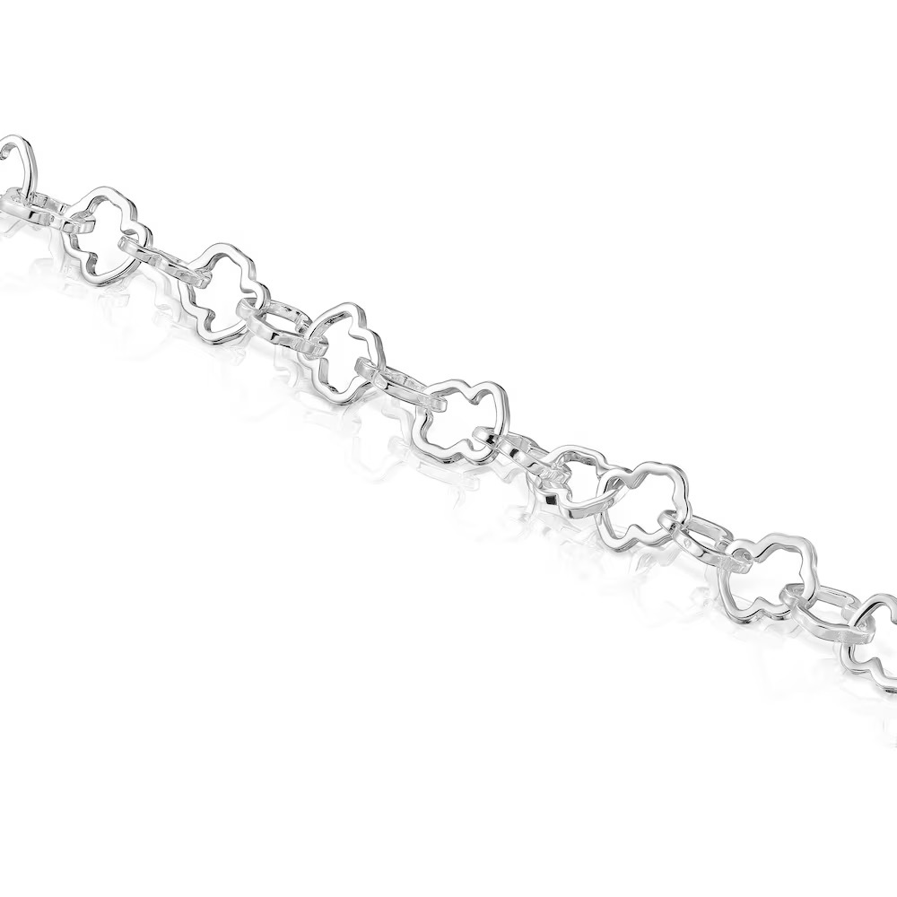 Silver Tous Carrusel bracelet EUC